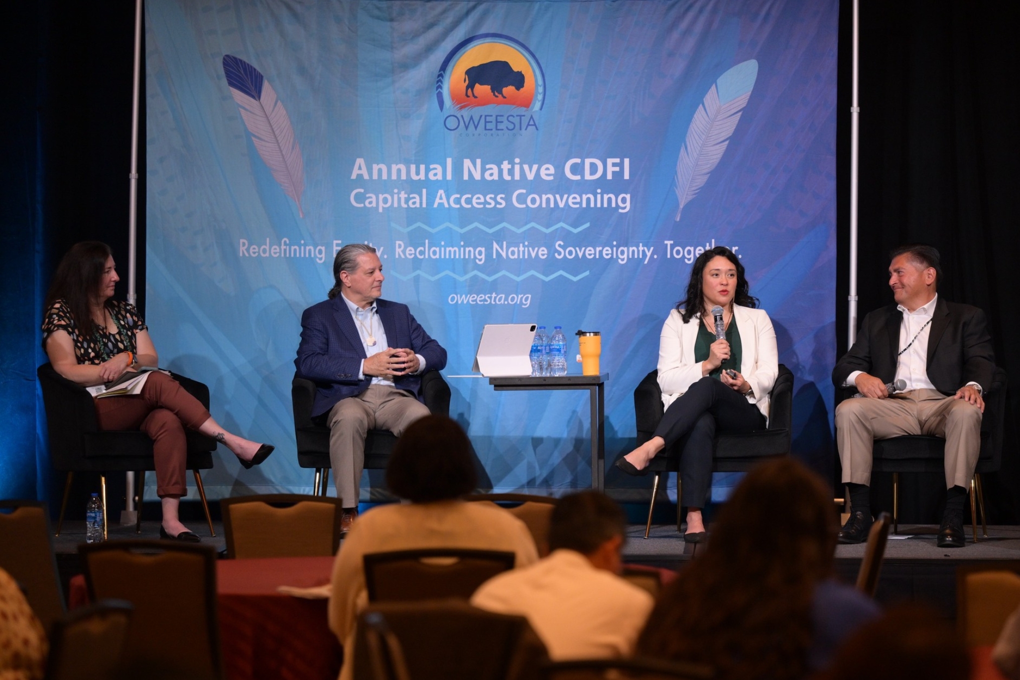 Lauren Grattan at Oweesta's 9th Annual Native CDFI Capital Access Convening