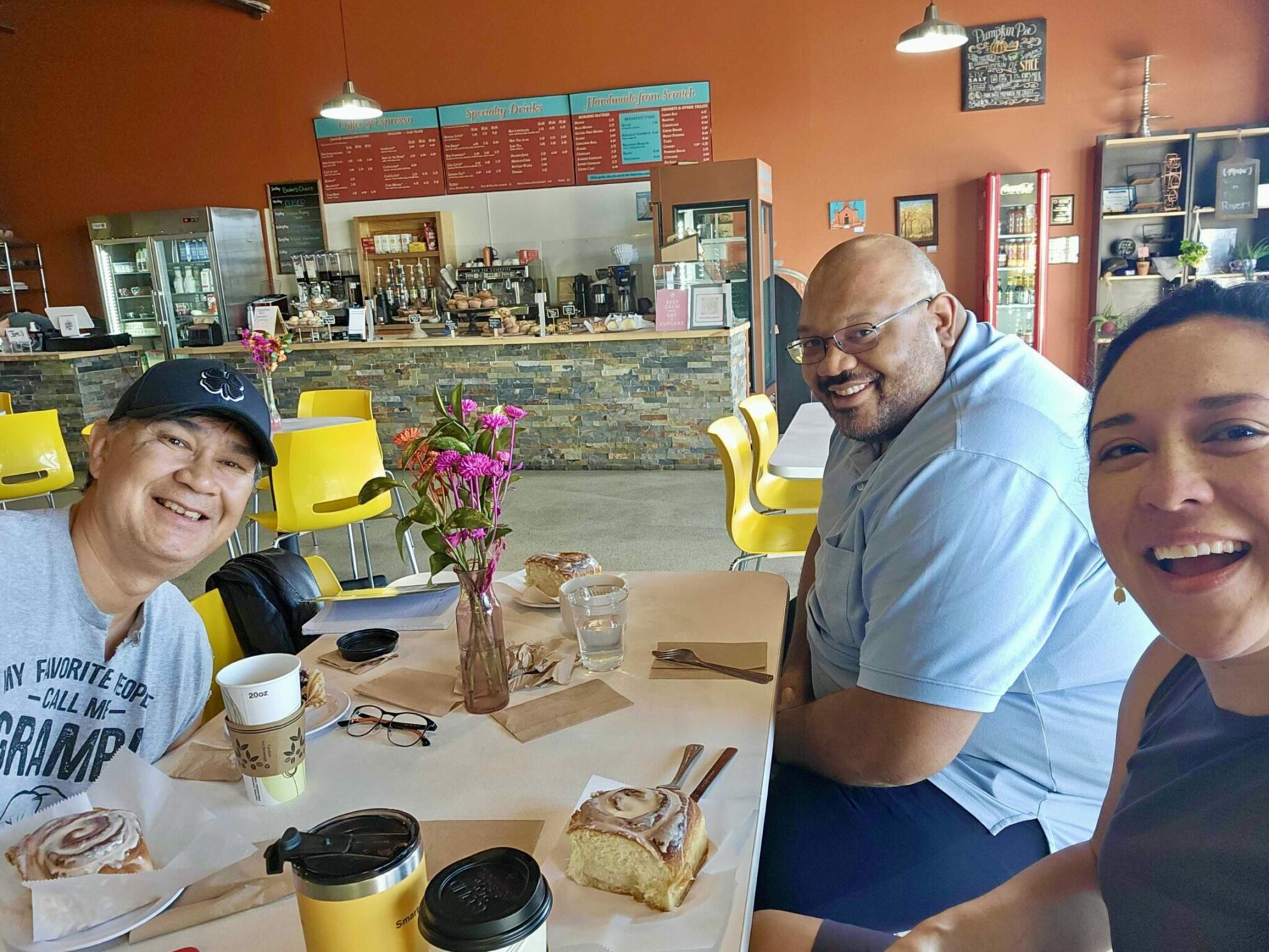 Ted Piccolo, Marquise Jackson, and Lauren Grattan in New Mexico