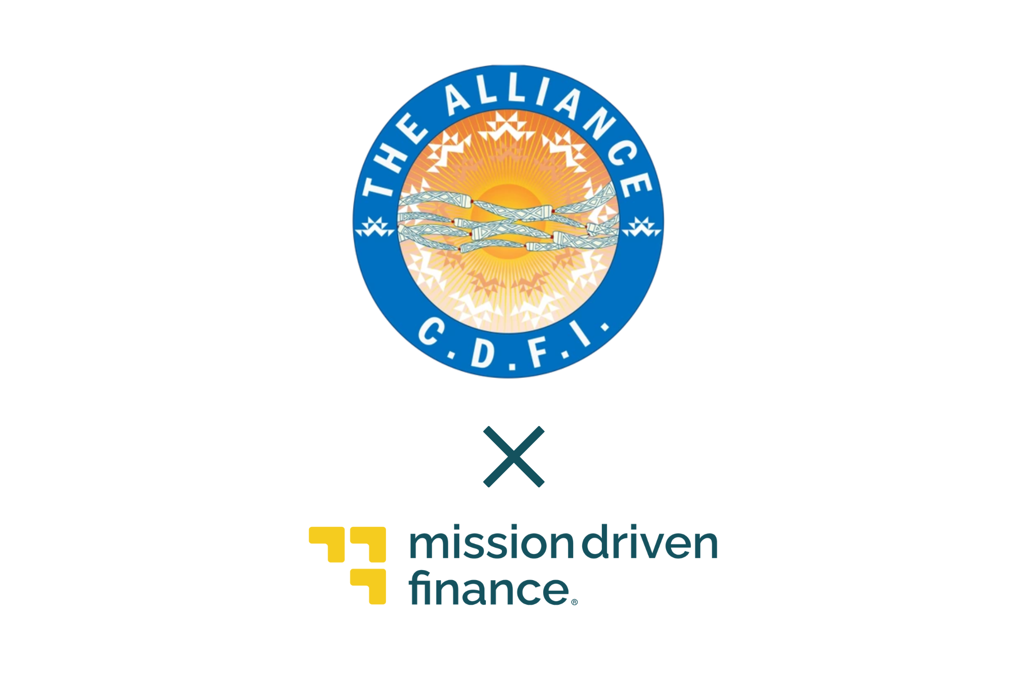 Logos for The Alliance CDFI and Mission Driven Finance