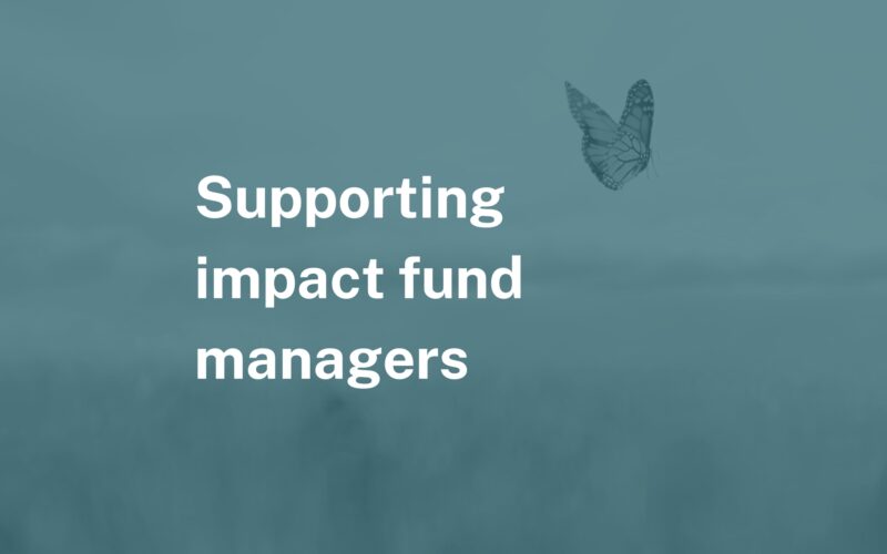 New $10 Million Fund Designed to Accelerate Capital Flow to Impact Fund Managers